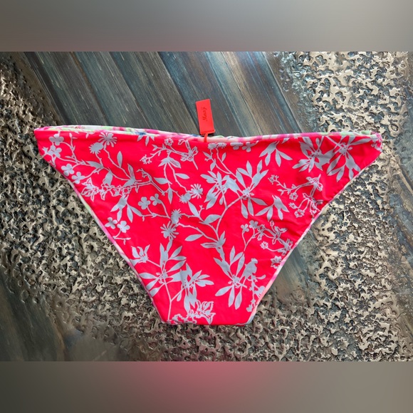 Maaji Rainbows Flirt Thin Side bikini bottoms -tie dye- size large reversible - Picture 10 of 10